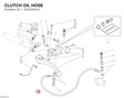 CLUTCH OIL HOSE