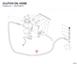 CLUTCH OIL HOSE 63210481A diagram position