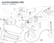 CLUTCH CONTROL PIPE 63210691A diagram position