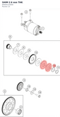 Diagram preview: SHIM 2.6 mm THK (J690002226000)