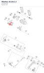 Diagram preview: Washer, 6x14x1.2 (J125061416)