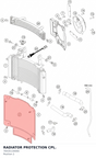 Diagram preview: RADIATOR PROTECTION CPL. (76435134000)