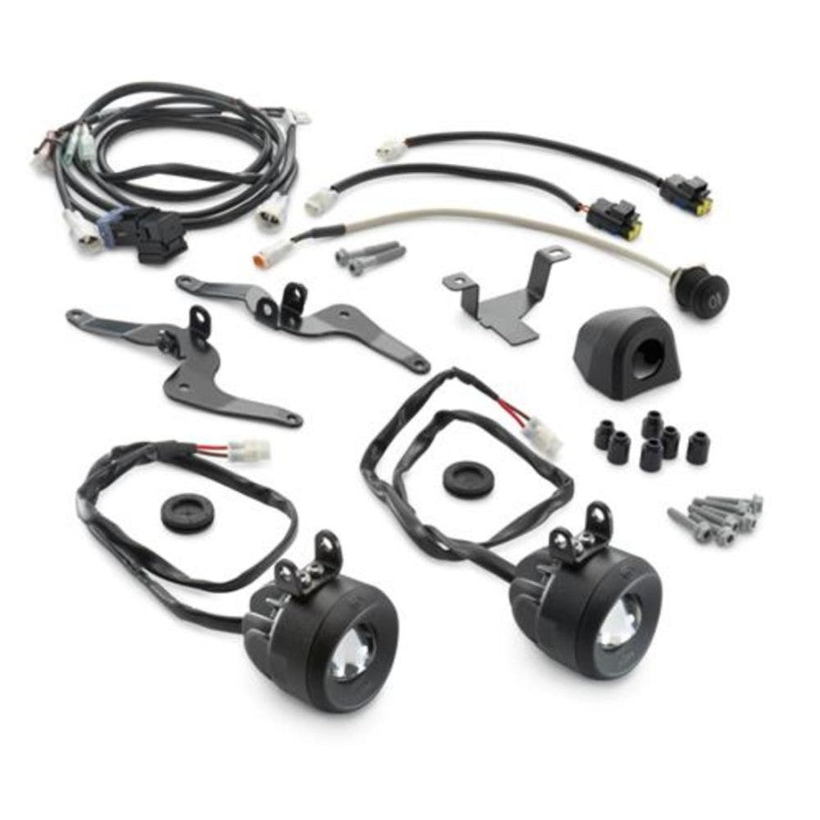 Mounting kit, supplementary headlight