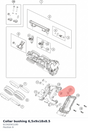 Diagram preview: Collar bushing 6,5x9x18x8.5 (61342041100)