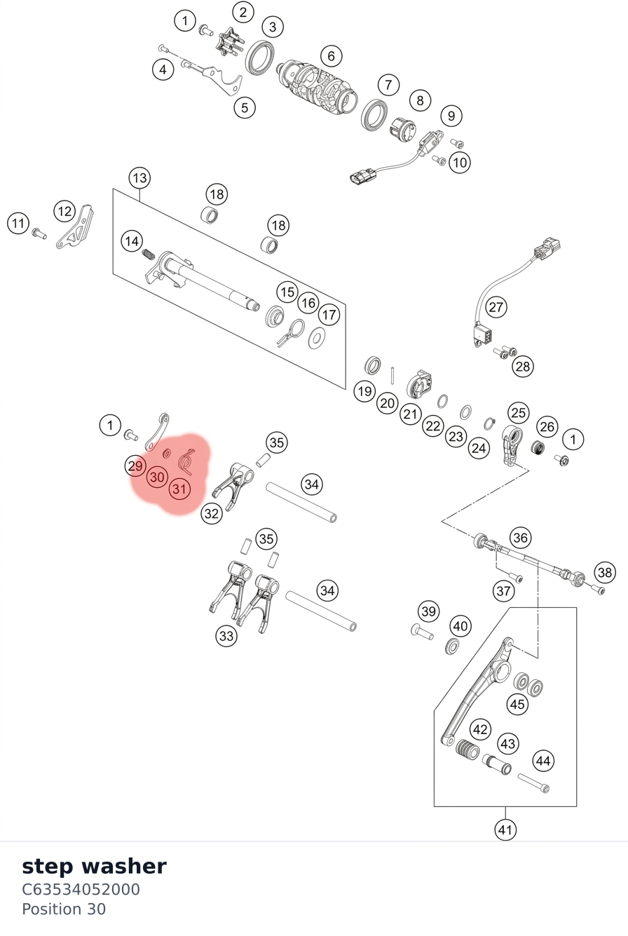 Diagram preview: step washer (C63534052000)