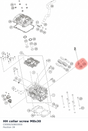 Diagram preview: HH collar screw M8x30 (C0000250803000)