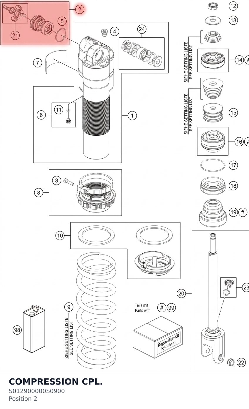 Diagram preview: COMPRESSION CPL. (S012900000S0900)