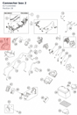 Diagram preview: Connector box 2 (61711003060)
