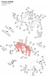 Diagram preview: Frame 635TB (C90203001000C1)