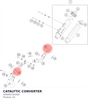 Diagram preview: CATALYTIC CONVERTER (A49005191000)