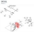 Diagram preview: CAP H11 (60314001050)