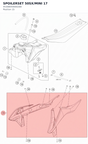 Diagram preview: SPOILERSET 50SX/MINI 17 (4530805400028A)