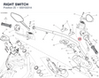 RIGHT SWITCH 65010221A diagram position