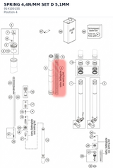 Diagram preview: SPRING 4,4N/MM SET D 5,1MM (91410015S)