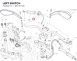 LEFT SWITCH 65110112C diagram position