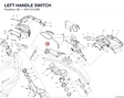 LEFT HANDLE SWITCH 65110142B diagram position