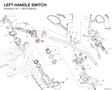 LEFT HANDLE SWITCH 65110281D diagram position