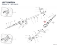 LEFT SWITCH 65110301D diagram position