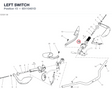 LEFT SWITCH 65110401D diagram position