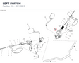 LEFT SWITCH 65110531C diagram position