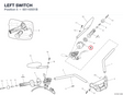 LEFT SWITCH 65110551B diagram position