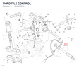 THROTTLE CONTROL 65420251A diagram position