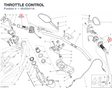 THROTTLE CONTROL 65420411A diagram position