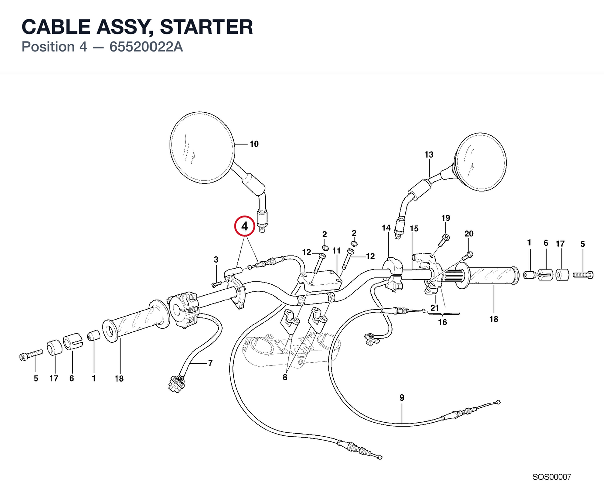 CABLE ASSY, STARTER