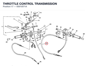 THROTTLE CONTROL TRANSMISSION