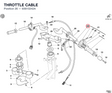 THROTTLE CABLE