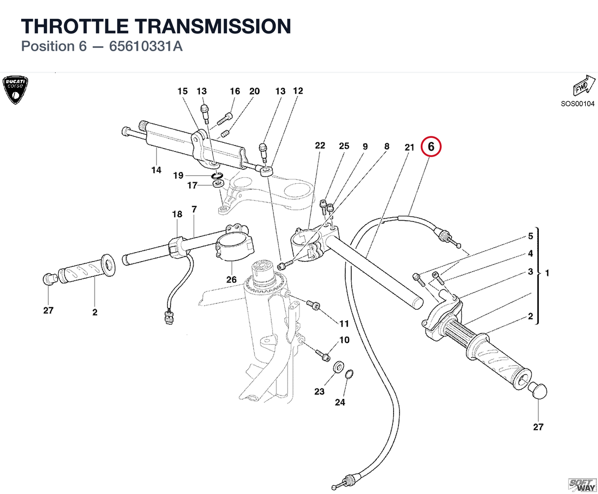 THROTTLE TRANSMISSION