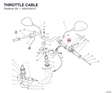 THROTTLE CABLE
