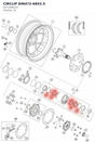 Diagram preview: CIRCLIP DIN472-68X2.5 (0472068250)