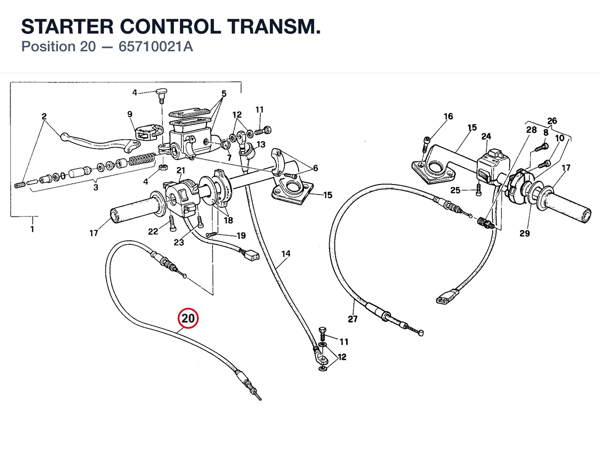 STARTER CONTROL TRANSM.