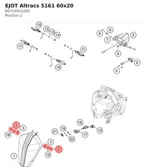 Diagram preview: EJOT Altracs 5161 60x20 (60714014200)