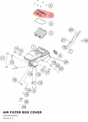 Diagram preview: AIR FILTER BOX COVER (93006002000)