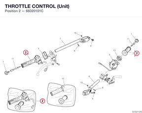 THROTTLE CONTROL (Unit) 66020101C diagram position