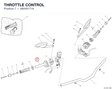 THROTTLE CONTROL 66040171A diagram position