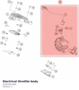 Diagram preview: Electrical throttle body (93341801000)