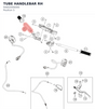 Diagram preview: TUBE HANDLEBAR RH (94602006000)