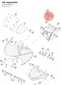 Diagram preview: Oil separator (A56030088000)