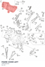 Diagram preview: FRAME COVER LEFT (76903092000)