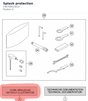 Diagram preview: Splash protection (C90708023010)