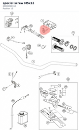 Diagram preview: special screw M5x12 (69008021160)