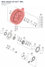 Diagram preview: Rear wheel 5.0''X17'' KPL. (6071010104430)
