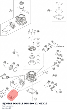 Diagram preview: EJOMAT DOUBLE PIN 60X12/M6X22 (76014060050)