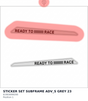 Diagram preview: STICKER SET SUBFRAME ADV_S GREY 23 (61903099200)