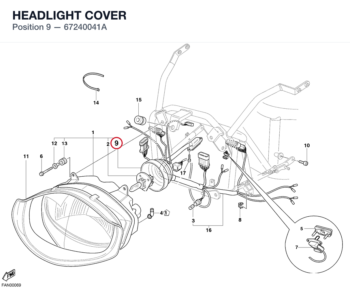 HEADLIGHT COVER