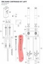 Diagram preview: 990 DUKE CARTRIDGE-KIT LEFT (43578195S10)