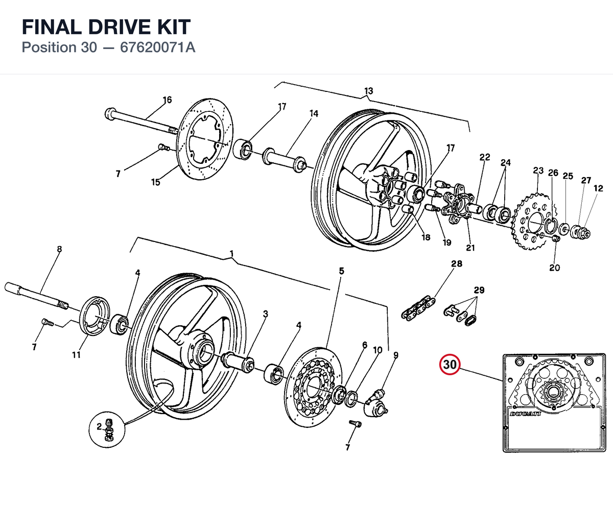 FINAL DRIVE KIT